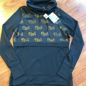 Vs pink ultimate cowl neck sweatshirt